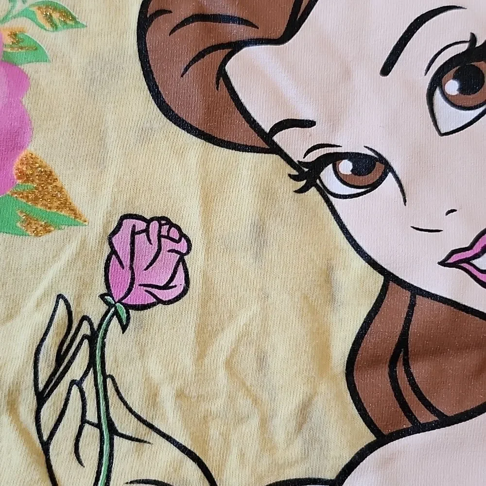 4T Belle t shirt All heart Disney